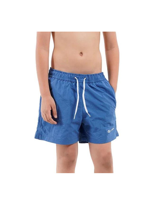 Szorty dziecięce Champion BEACHSHORT 306044BS007 Niebieskie - Sklep online Mastersport