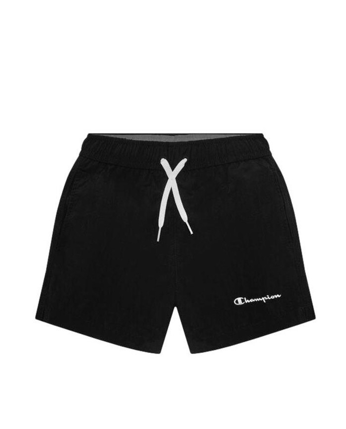 Szorty dziecięce Champion BEACHSHORT 306044KK001 Czarne - Sklep online Mastersport