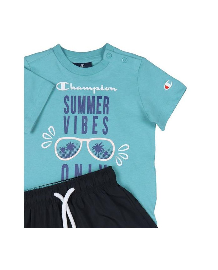 Dres dziecięcy Champion SET 306049BS148 Niebiesky - Sklep online Mastersport