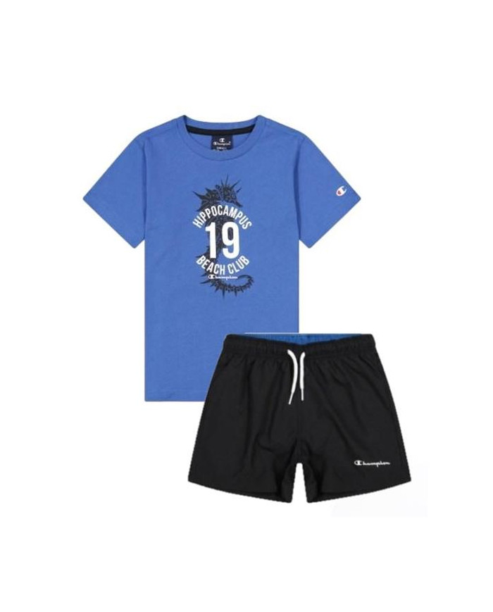 Dres dziecięcy Champion SET 306052BS007 Niebiesky - Sklep online Mastersport