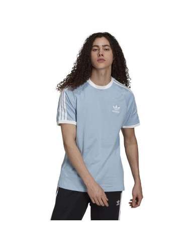 Koszulka męska adidas Originals 3 STRIPES TEE H37759 Niebieska - Sklep online Mastersport