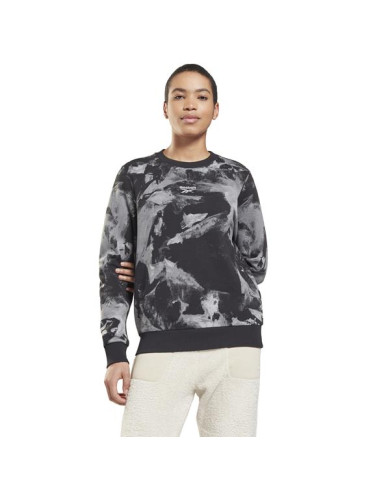 Bluza damska Reebok MYT AOP TIE DYE CREW H59153 Czarna - Sklep online Mastersport