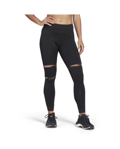 Spodnie damskie Reebok MYT DETAIL POLY TIGHT H65562 Czarne - Sklep online Mastersport