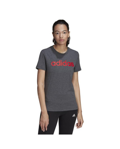 Koszulka damska adidas Performance W LIN T HC9279 Szara - Sklep online Mastersport