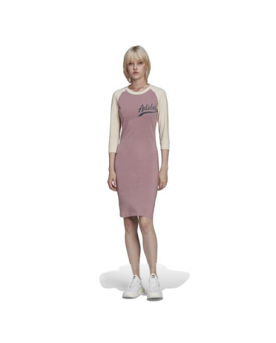 Sukienka damska adidas Originals DRESS HD9786 Różowa - Sklep online Mastersport