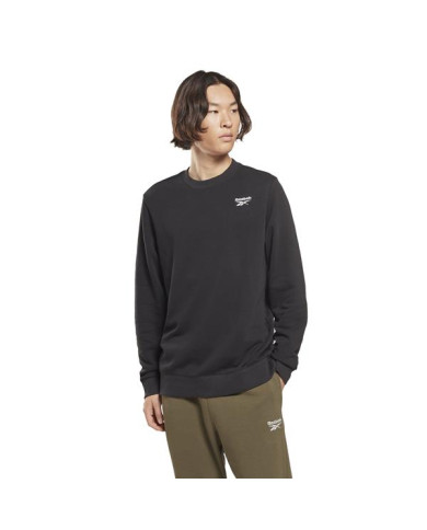 Bluza męska Reebok RI LEFT CHEST LOGO HG4445 Czarna - Sklep online Mastersport