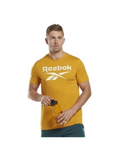 Koszulka męska Reebok RI BIG LOTO TEE HJ9967 Żółta - Sklep online Mastersport