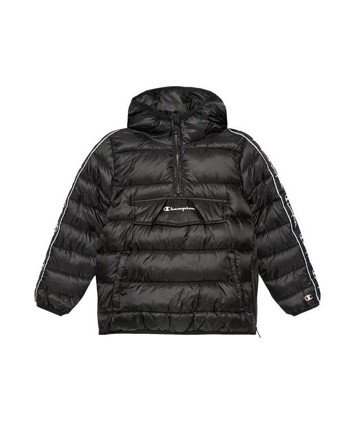 Kurtka dziecięca Champion HOODED JACKET 306199KK001 Czarna - Sklep online Mastersport