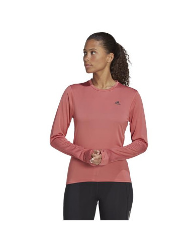 Koszulka damska adidas Performance RI 3B LS TEE HL1449 Różowa - Sklep online Mastersport