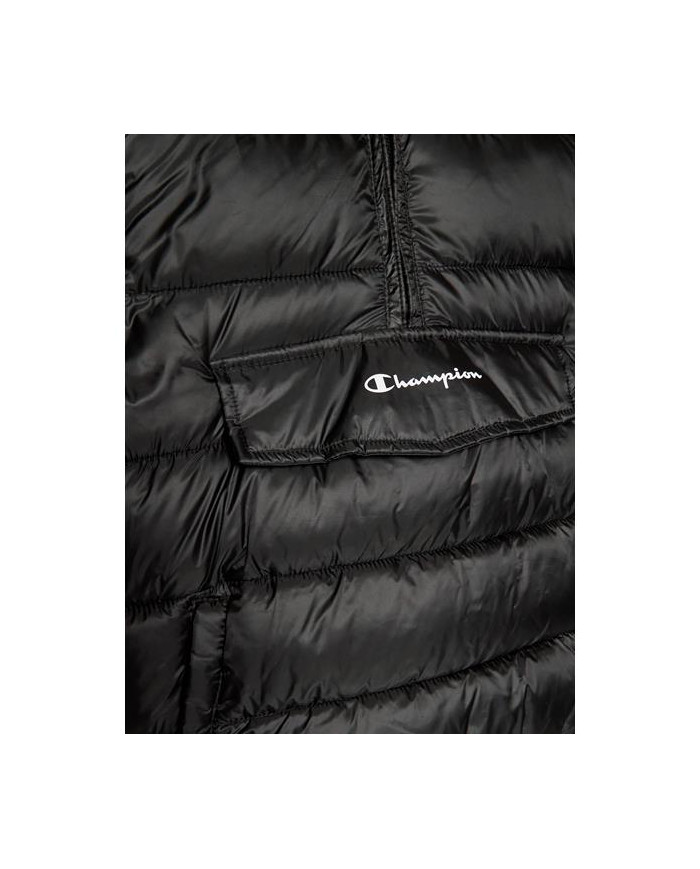 Kurtka dziecięca Champion HOODED JACKET 306199KK001 Czarna - Sklep online Mastersport