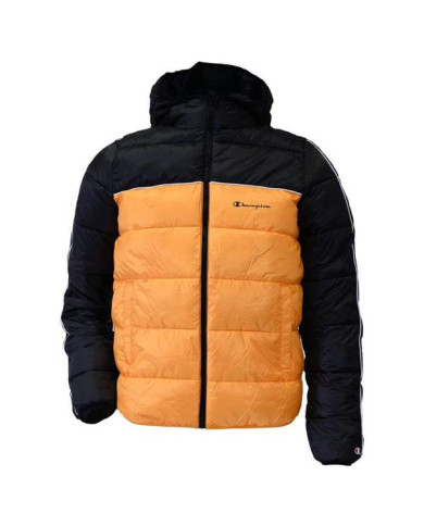 Kurtka dziecięca Champion HOODED JACKET 306200KK001 Czarna - Sklep online Mastersport