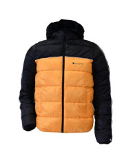 Kurtka dziecięca Champion HOODED JACKET 306200KK001 Czarna - Sklep online Mastersport