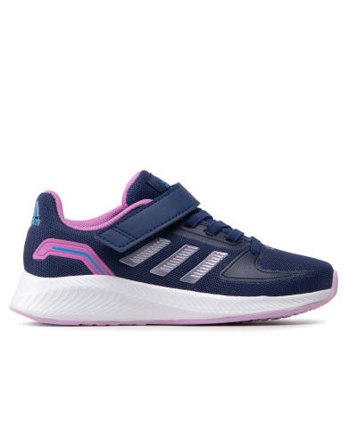 Buty dziecięce adidas Performance RUNFALCON 2.0 EL K HR1537 Niebieskie - Sklep online Mastersport