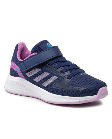 Buty dziecięce adidas Performance RUNFALCON 2.0 EL K HR1537 Niebieskie - Sklep online Mastersport