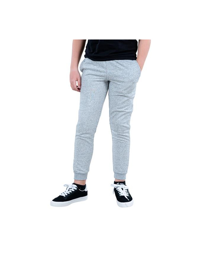 Spodnie dziecięce Champion RIB CUFF PANTS 306456EM021 Szare - Sklep online Mastersport