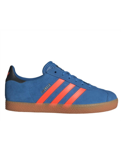 Buty dziecięce adidas Originals GAZELLE J JP7124 Niebieskie - Sklep online Mastersport