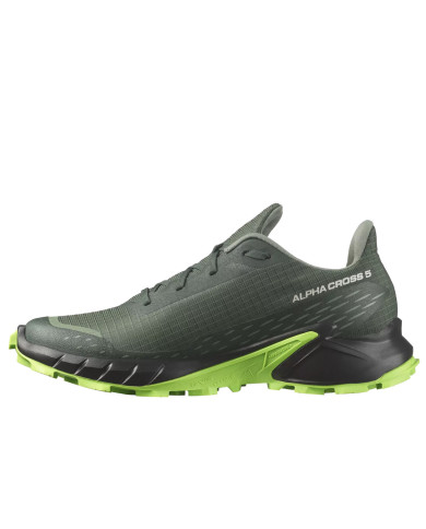 Buty męskie Salomon ALPHACROSS 5 L47311700 Zielone - Sklep online Mastersport
