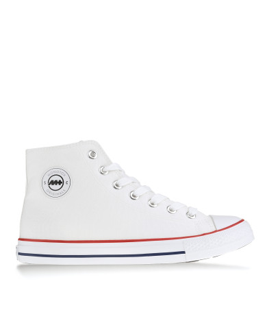 Buty damskie Monotox NORRIS HIGH M WHITE M-FT-02WHITE Białe - Sklep online Mastersport