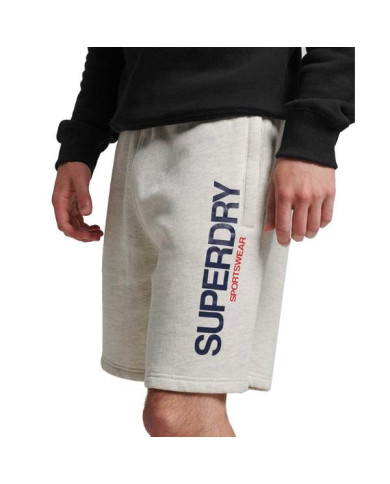 Szorty męskie Superdry CODE SPORTSWEAR LOOSE SHORT M7110392AJAR Szare - Sklep online Mastersport