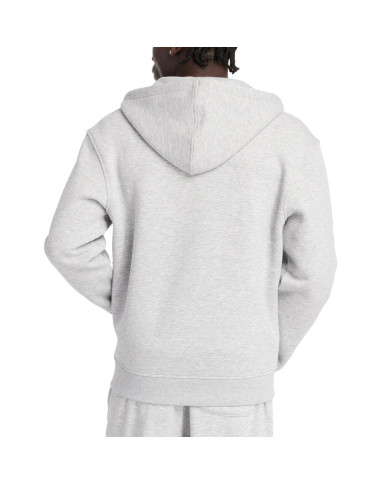 Bluza męska New Balance SPORT CORE BRUSHED FULL ZIP MJ43902AG Szara - Sklep online Mastersport