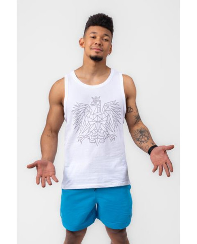 Koszulka męska Monotox TP EAGLE MX22086 Biała - Sklep online Mastersport