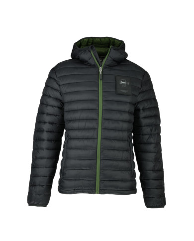 Kurtka męska Monotox INSULATOR BLACK / GREEN MX23071 Czarna - Sklep online Mastersport