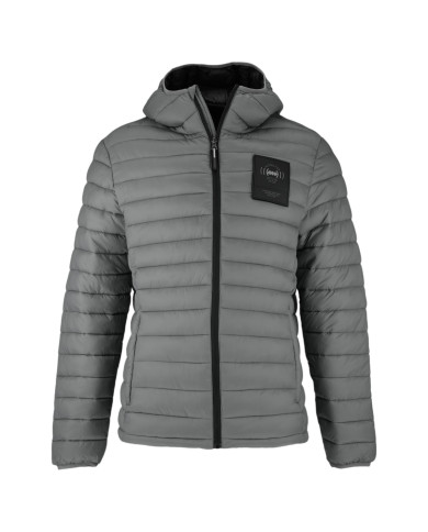 Kurtka męska Monotox INSULATOR GREY / BLACK MX23076 Szara - Sklep online Mastersport