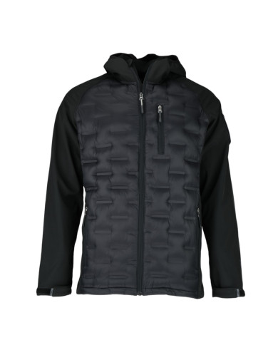 Kurtka męska Monotox HYBRIDO BLACK / BLACK MX23099 Czarna - Sklep online Mastersport