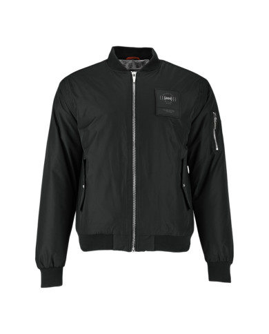 Kurtka męska Monotox BOMBARDIER BLACK / ORANGE MX23109 Czarna - Sklep online Mastersport