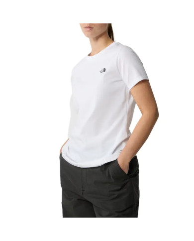 Koszulka damska The North Face W SS SD SLIM TEE NF0A87NHFN4 Biała - Sklep online Mastersport