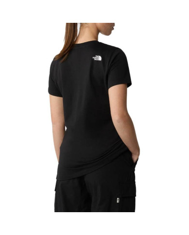 Koszulka damska The North Face W SS SD SLIM TEE NF0A87NHJK3 Czarna - Sklep online Mastersport