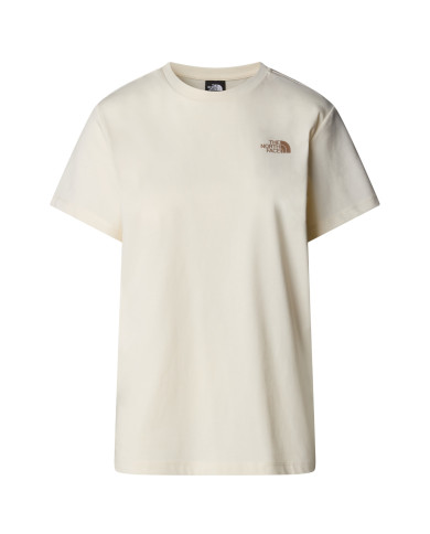 Koszulka damska The North Face W SS BOX NSE RELAXED TEE NF0A87NK95R Beżowa - Sklep online Mastersport