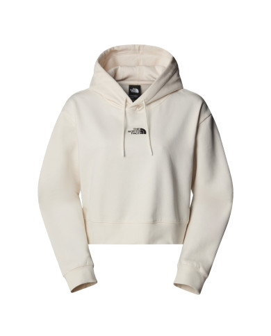 Bluza damska The North Face W ESSENTIAL CROP HOODIE NF0A89EXQLI Beżowa - Sklep online Mastersport
