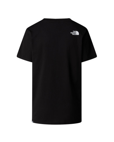 Koszulka damska The North Face W SS RELAXED EASY TEE NF0A8A6GJK3 Czarna - Sklep online Mastersport