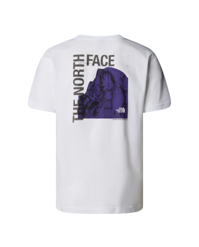 Koszulka męska The North Face M HALF DOME PHOTO SS TEE NF0A8EE9FN4 Biała - Sklep online Mastersport