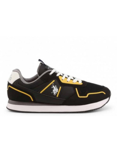Buty męskie U.S. Polo Assn. US POLO NOBIL NOBIL004-BLK-OCR01 Czarne - Sklep online Mastersport