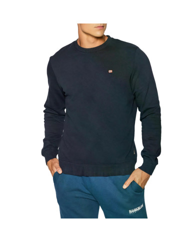 Bluza męska Napapijri BALIS CREW 1 NP0A4FQW176 Niebieska - Sklep online Mastersport