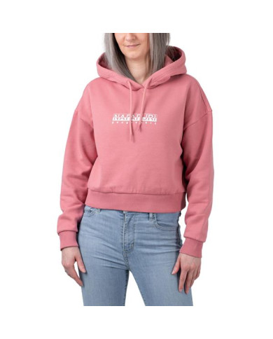 Bluza damska Napapijri B-BOX W H S NP0A4GXUPB1 Różowa - Sklep online Mastersport