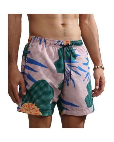 Szorty męskie Napapijri V-VAIL 1 NP0A4GZ8FM6 Różowe - Sklep online Mastersport