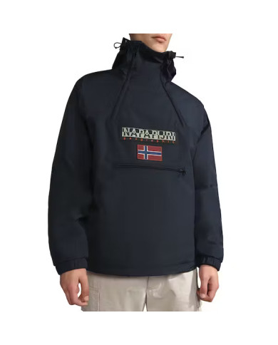 Kurtka męska Napapijri NORTHFARER SHELL NP0A4H56041 Czarna - Sklep online Mastersport