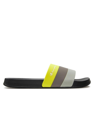 Klapki męskie Champion ALL AMERICAN SLIDE S22049KK015 Czarne - Sklep online Mastersport