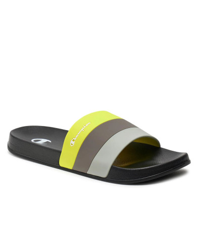 Klapki męskie Champion ALL AMERICAN SLIDE S22049KK015 Czarne - Sklep online Mastersport