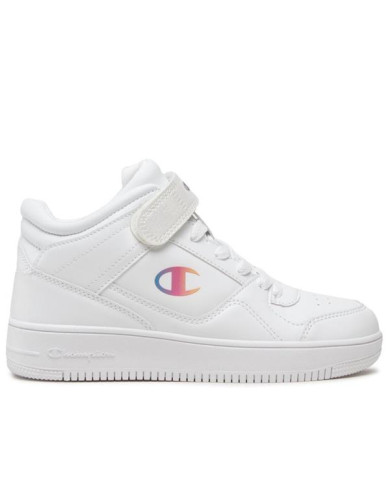 Buty dziecięce Champion REBOUND VINTAGE MID G GS S32490WW007 Białe - Sklep online Mastersport
