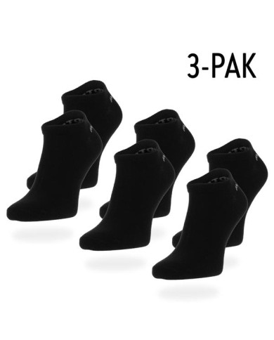 Skarpetki męskie Monotox NO SHOW SOCK BLACK 3PACK SKS20PKB Czarne - Sklep online Mastersport