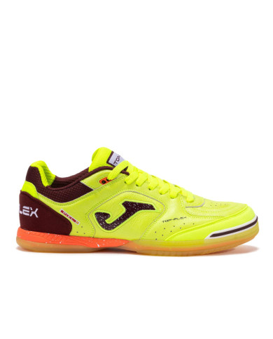 Buty męskie Joma TOP FLEX 2509 FLUOR YELLOW PURPLE IN TOPW2509IN Żółte - Sklep online Mastersport
