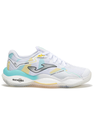 Buty damskie Joma SMASH LADY 2532 WHITE BLUE TSMALS2532C Białe - Sklep online Mastersport