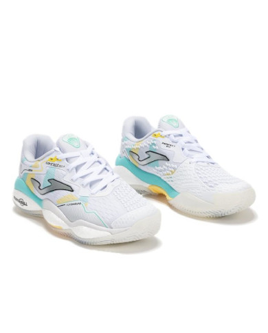 Buty damskie Joma SMASH LADY 2532 WHITE BLUE TSMALS2532C Białe - Sklep online Mastersport