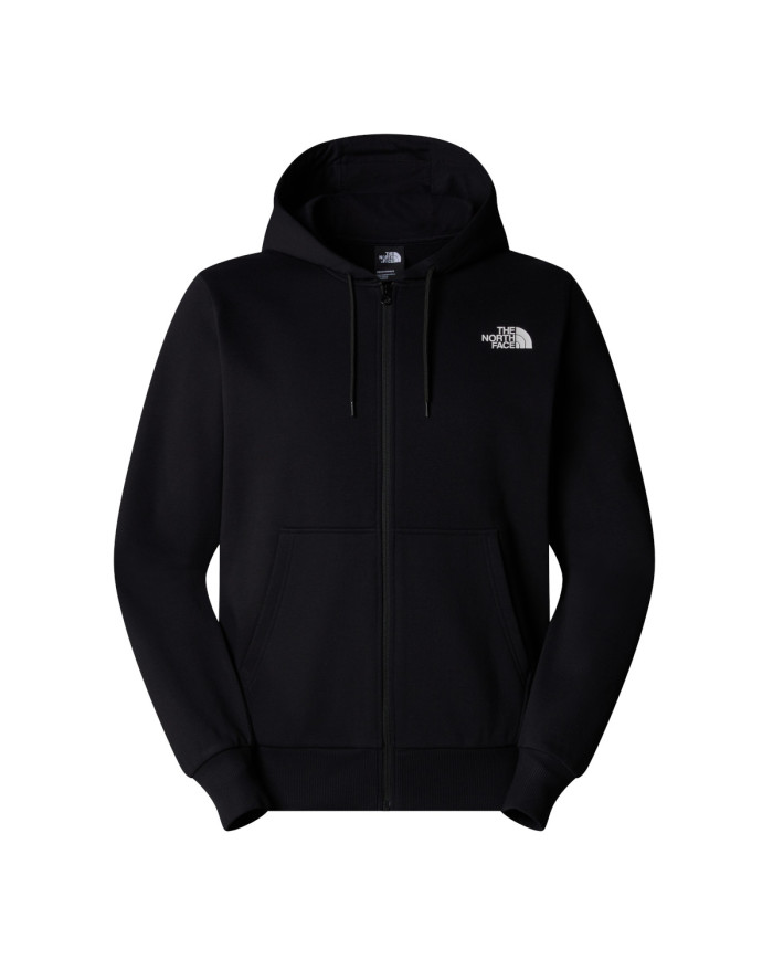 Bluza męska The North Face M SIMPLE DOME FULL ZIP NF0A89FDJK3 Czarna - Sklep online Mastersport