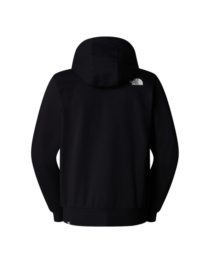 Bluza męska The North Face M SIMPLE DOME FULL ZIP NF0A89FDJK3 Czarna - Sklep online Mastersport