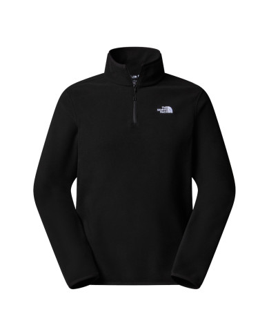 Bluza męska The North Face M GLCR FLC 1/4 ZIP JKT NF0A8D0QJK3 Czarna - Sklep online Mastersport